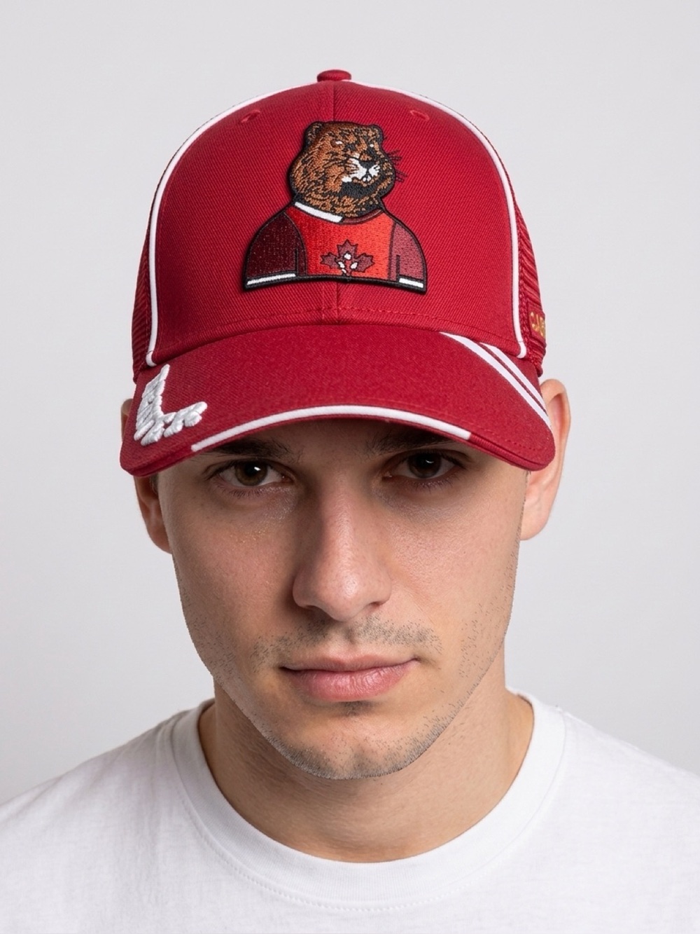 Corne Collection Canada Beaver #10 GR8 Trucker Cap